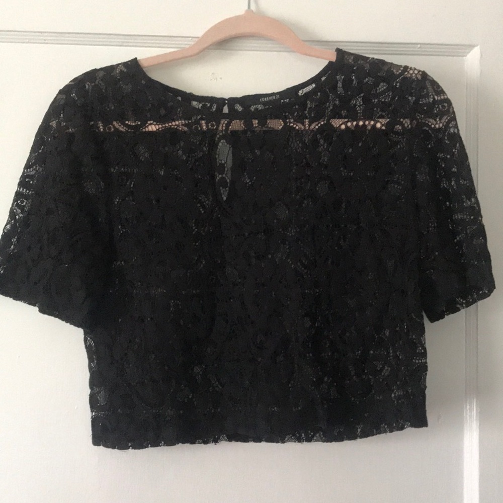Lace Crop Top